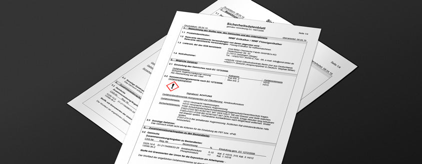 Safety data sheets