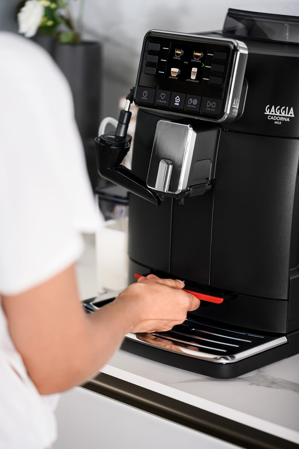 Gaggia Cadorna MILK- Black Bean to Cup Coffee Machine